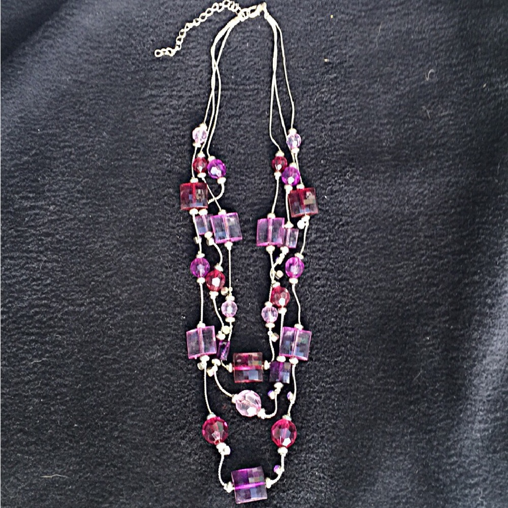 Pretty purple necklace
